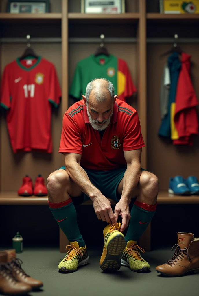 Pepe from Portugal hanging up his boots