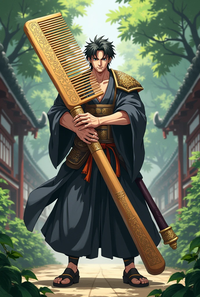 Tanjiro comb big ass