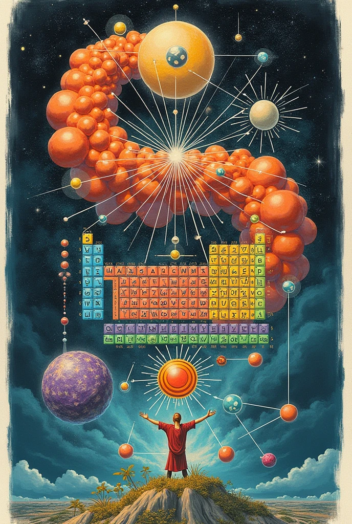 Drawing of the law of periodicity