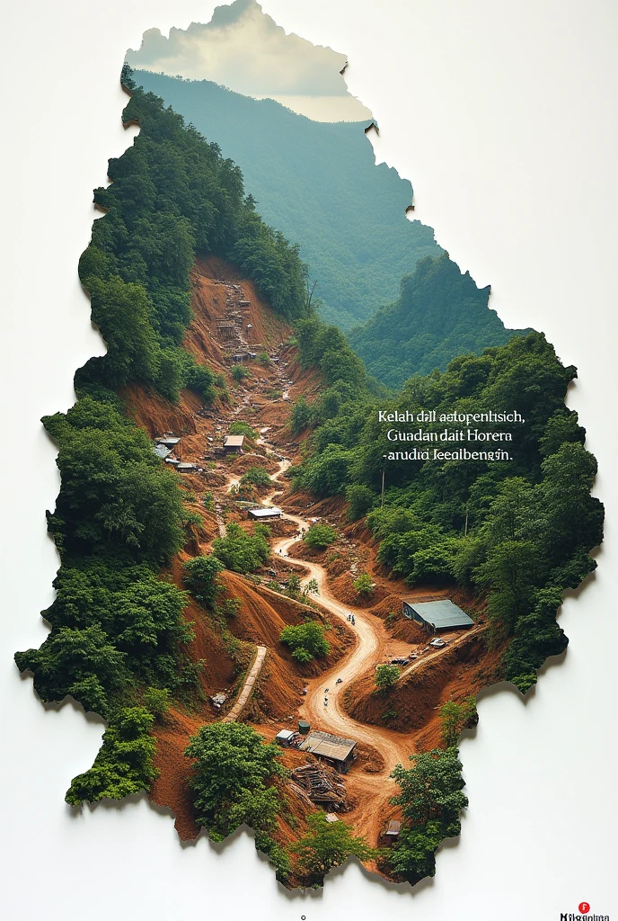 Collage competition wayanad landslide. In the shape of wayanad map arrange pictures and write a beautiful quote in it