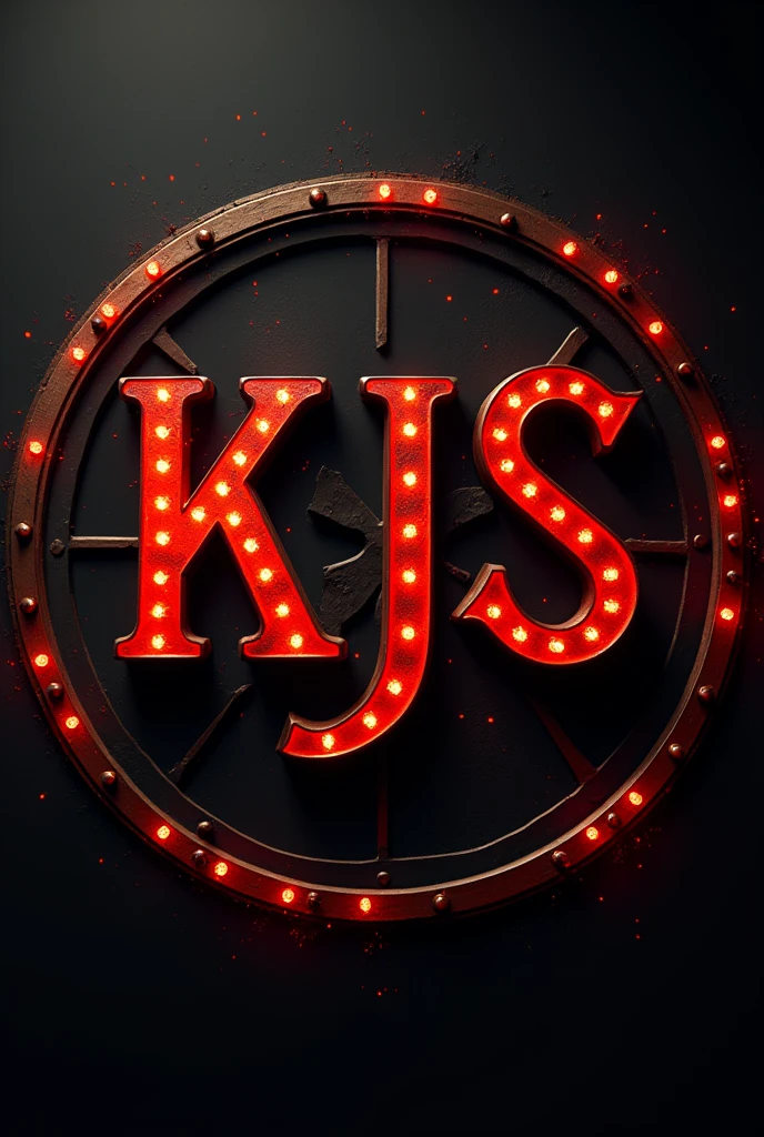 I want an image that says "KJS"
Make the decoration something modern and gangster-like
