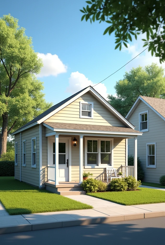 Make a picture of a house worth 100 thousand reais