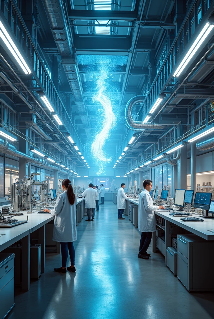 Create a laboratory industrial
