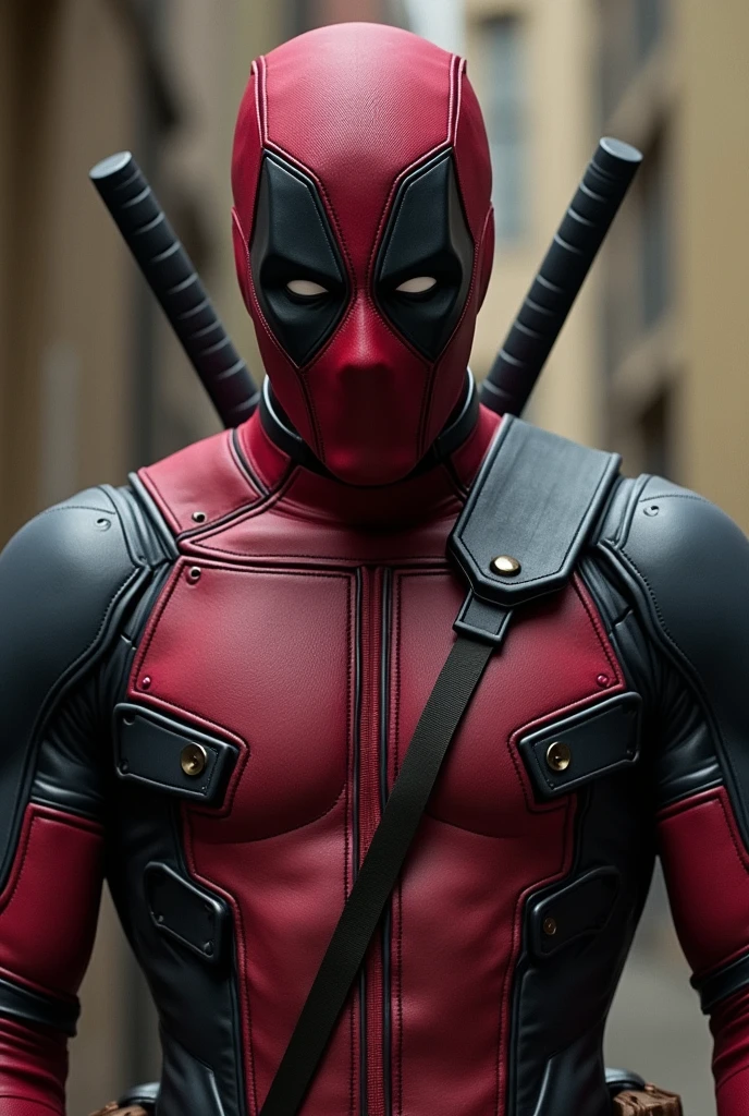 Deadpool being penetrated by a penis in his butthole