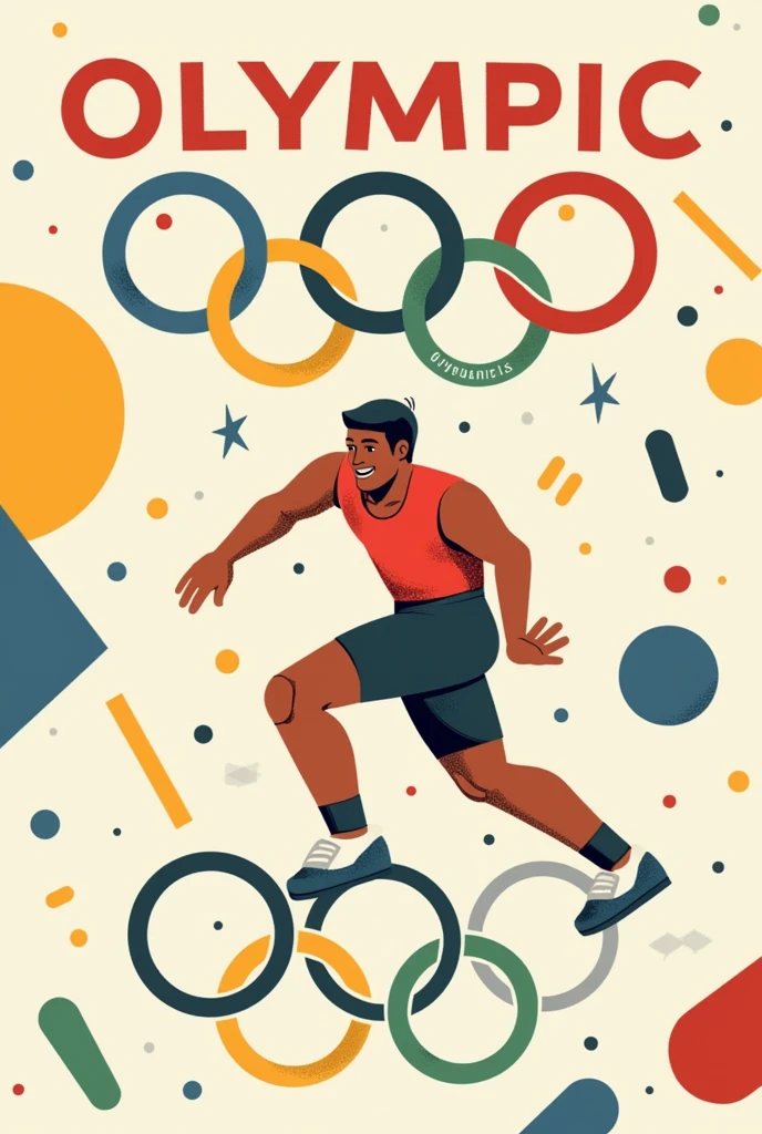 A work cover being the title:"what is the importance of the Olympics" but it is easy for me to draw