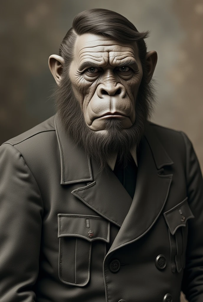 You can make a parody of Hitler but it has to be an ape