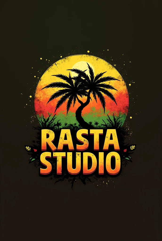 Logo brand with the name (rasta studio)