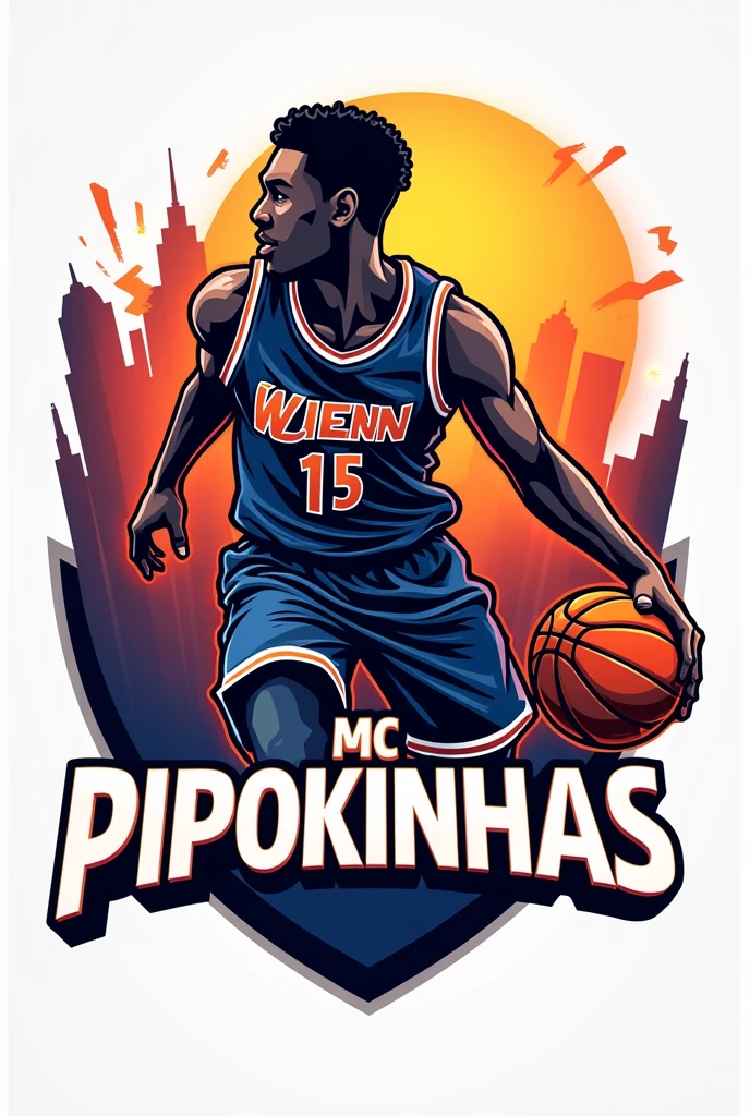 I have a basketball team called "MC PIPOKINHAS" I wanted you to create a logo for it 