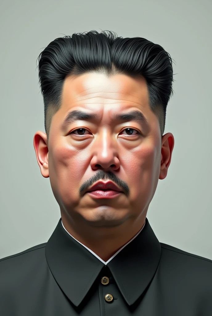 Head of Nicolas Maduro and haircut of Kim Jung Un
