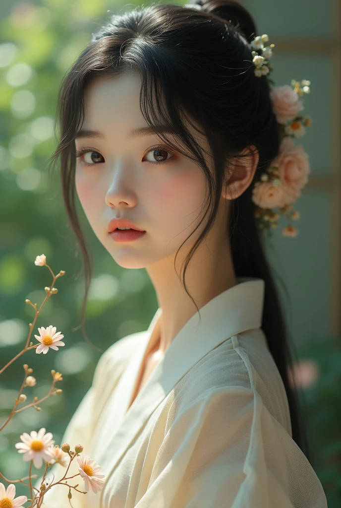 A Korean girl