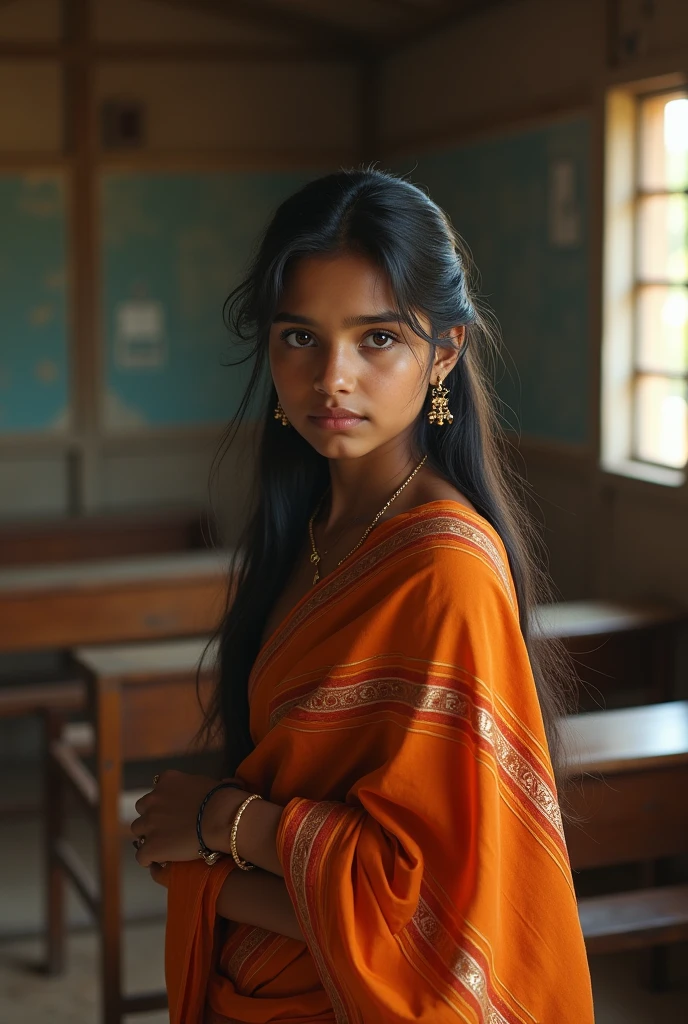 age indian nude girl in indian village school