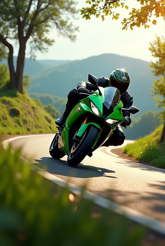 Zx10r bike ride on wille