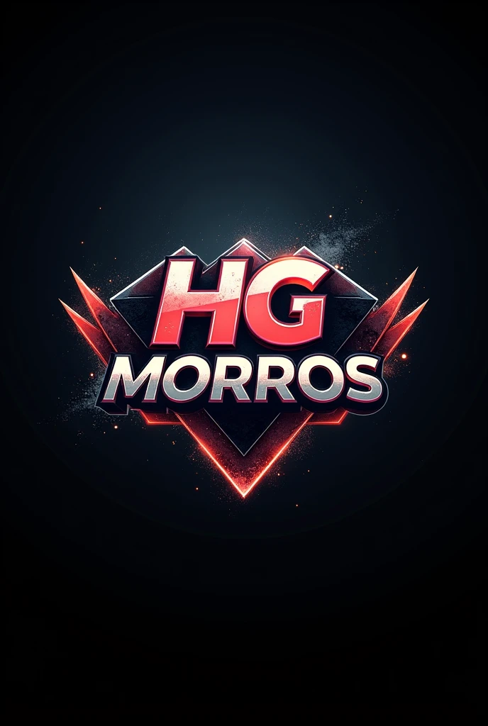 A competitive logo for free fire that says HG MORROS