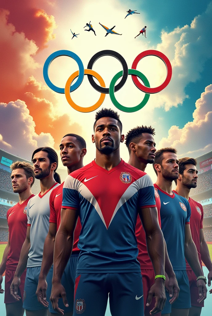 An image with the phrase “Importance of the Olympics” 

