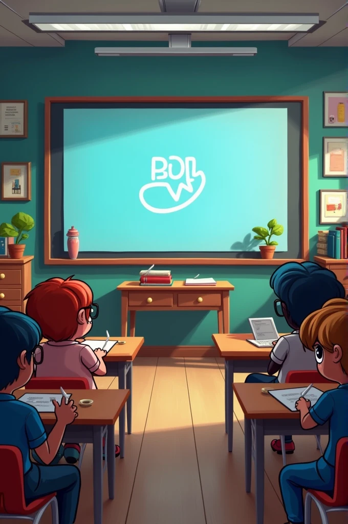 pou game classroom

