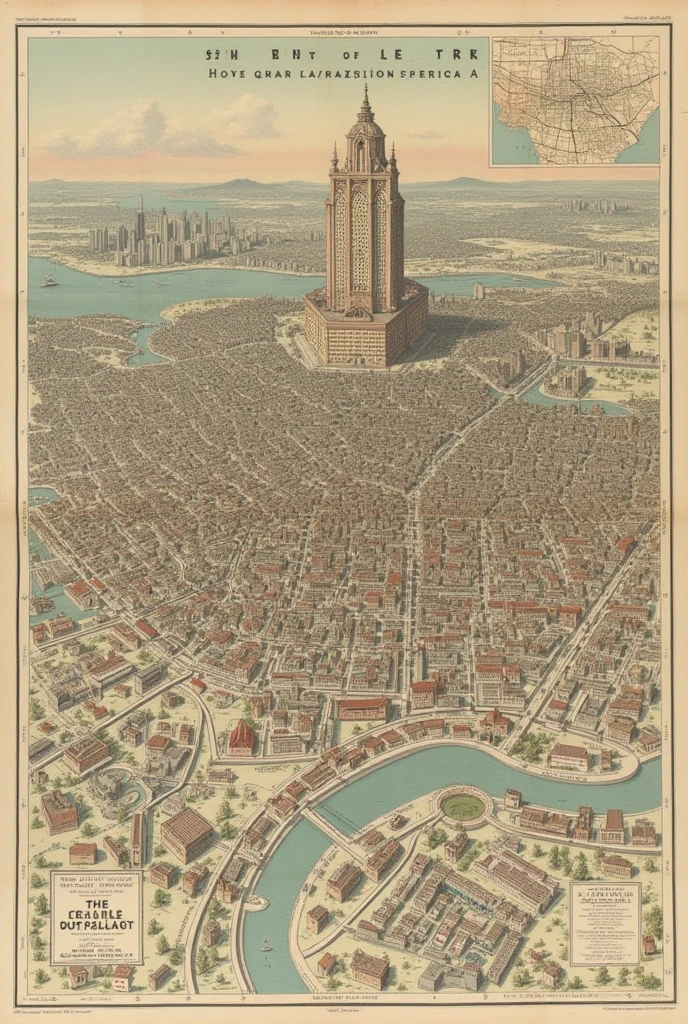 Create a flat map, in great definition, detailing only the central neighborhoods of the city of São Paulo at the beginning of the 20th century, highlighting the boundaries between neighborhoods. The map must be 90 x 65 cm.