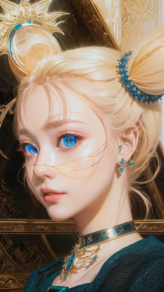 masterpiece, Highest quality, (Highly detailed CG Unity 8k wallpaper), (Highest quality), (Best illustrations), (Best Shadow), Absurd, Realistic lighting, (abyss), Beautiful sparkle, art:PeterMohrBacher,