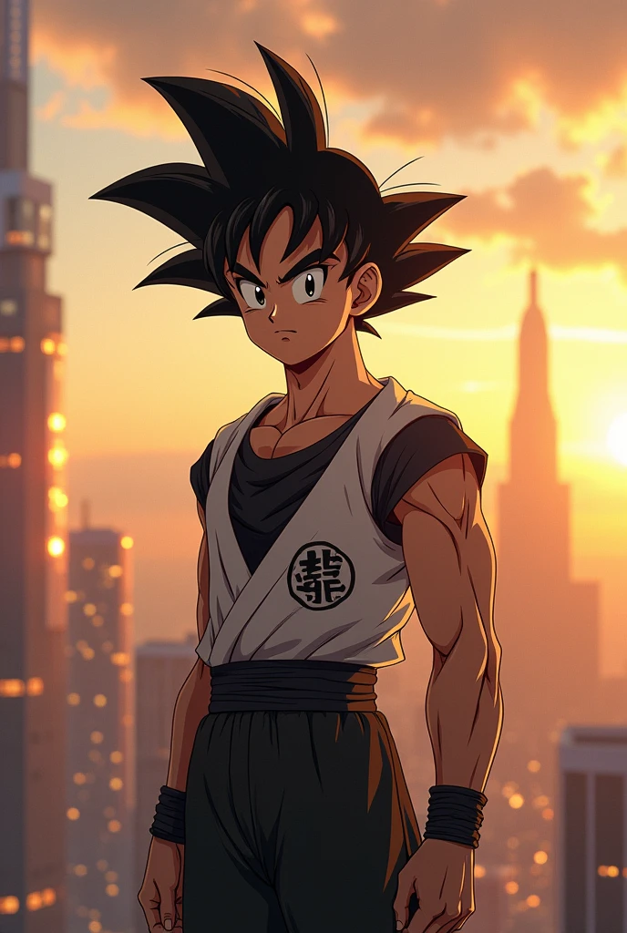 I create an image of Son Goten from the future 