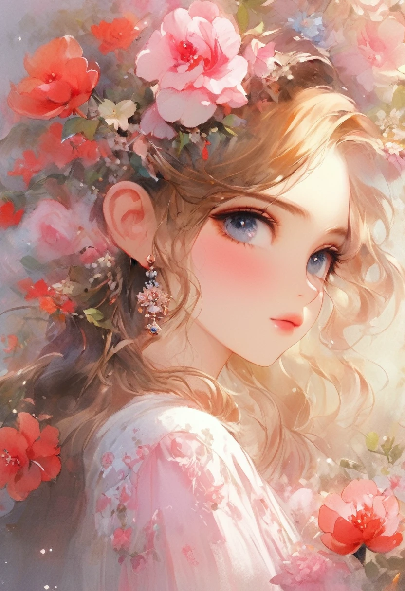 masterpiece,basic quality,Realistically,官方art,Very detailed,masterpiece,Highest quality,(Very detailed的CG统一8k壁纸),, (((No people))), (Highest quality),(Best illustrations),(Best Shadow),Very detailed的图片,(8k,Highest quality),Watercolor flower painting on the wall, Paintings come to life, art, Watercolor style,4K