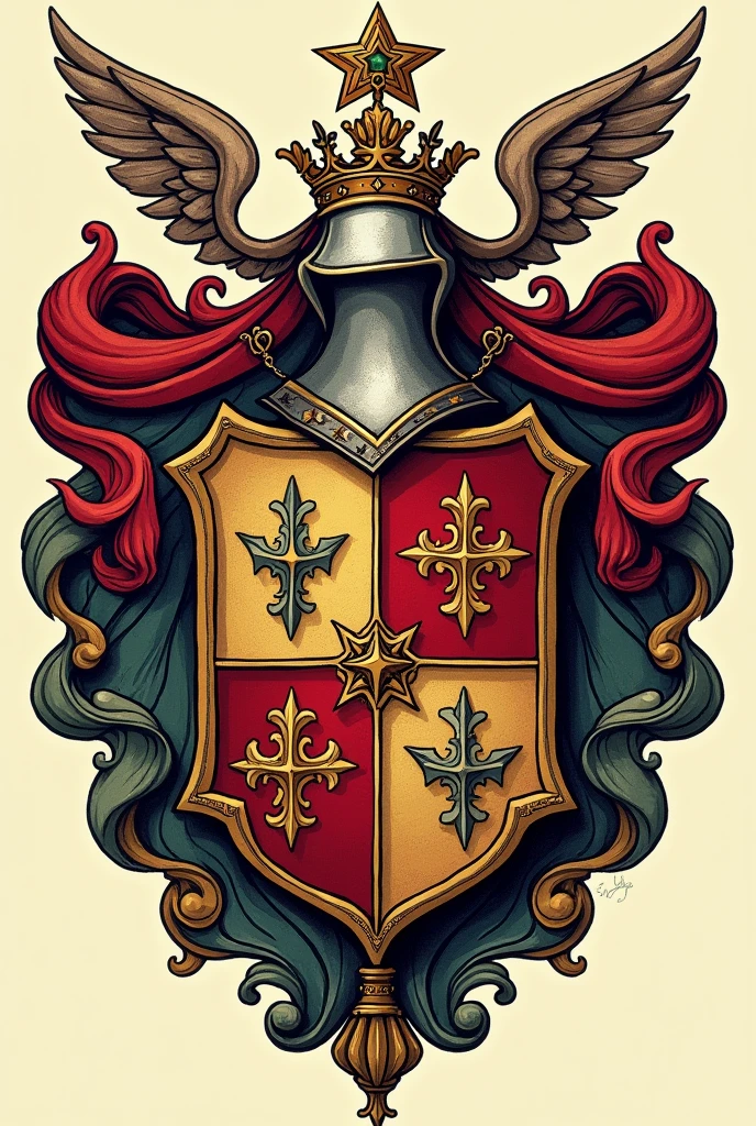 A coat of arms called The Court of the Stars