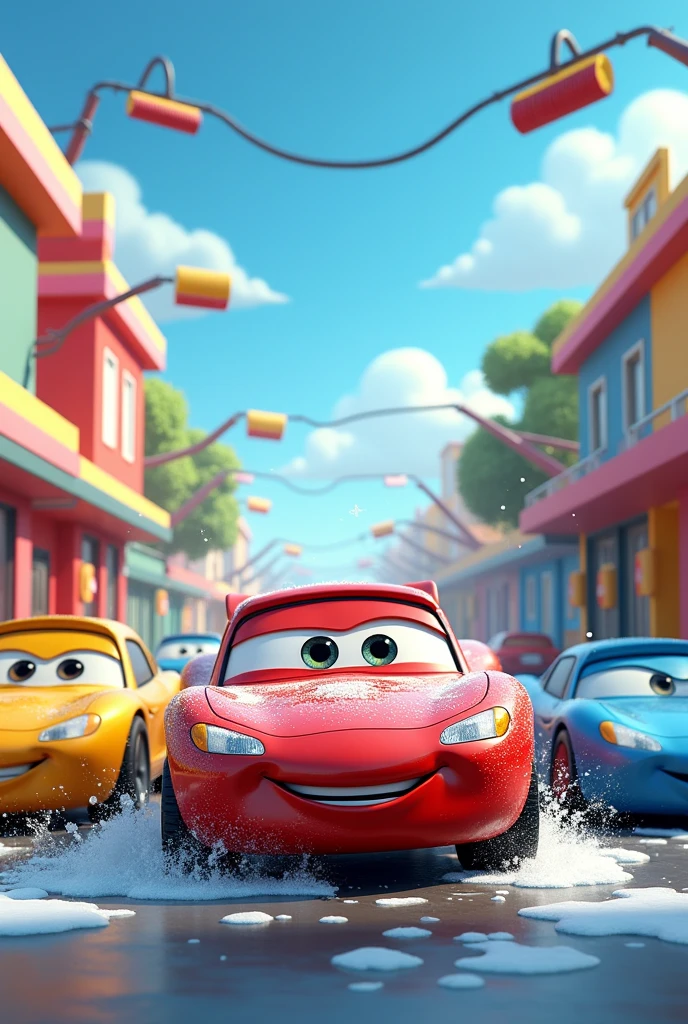 Animated car wash
