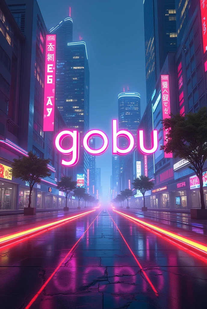Create a background for my rosting video with my channel name gobu react