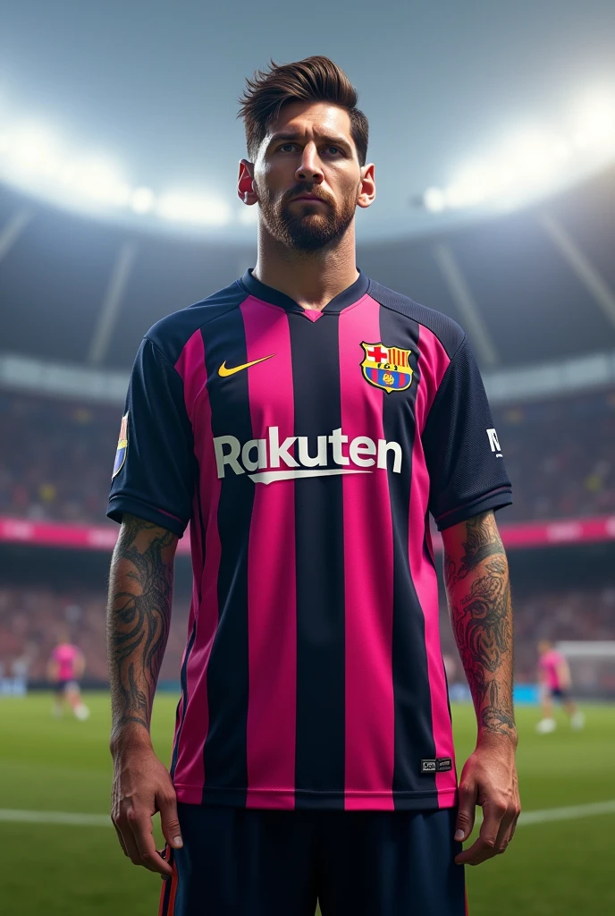 I want a picture of Messi at Inter Miami