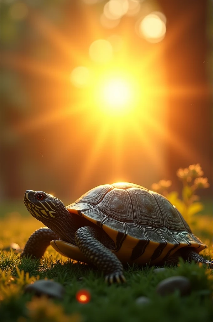 Combining the sun and the tender turtle