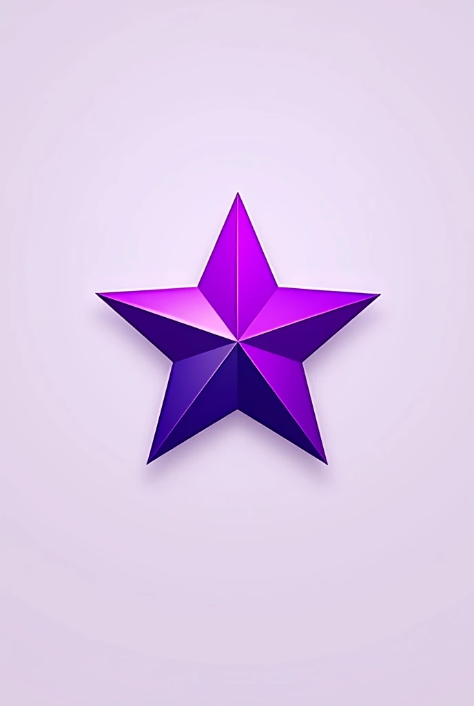 create purple star as a logo for an organization