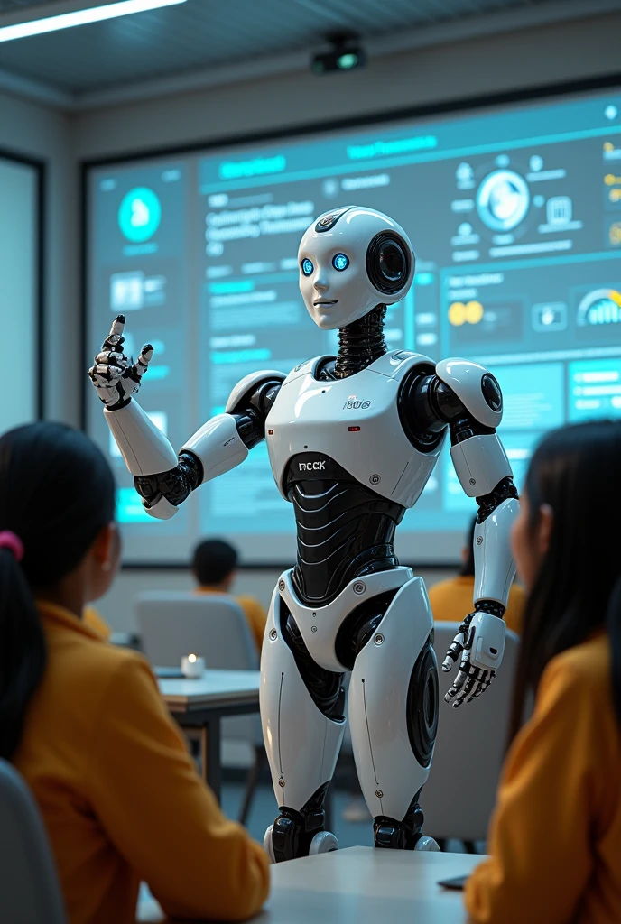 I hope you show me a robot that teaches technology to help society.