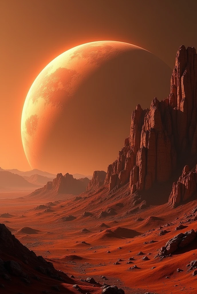 Mars ka detailed photo
