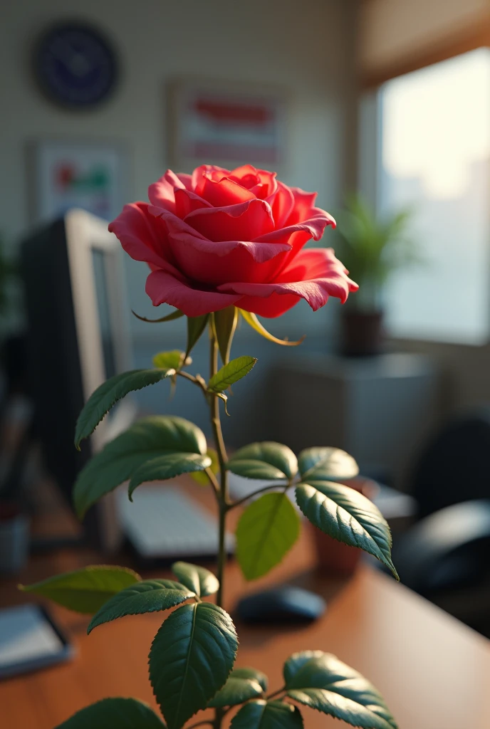 Rose in office 