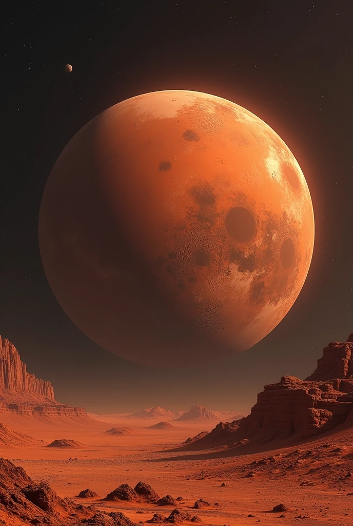 Mars ka detailed photo 