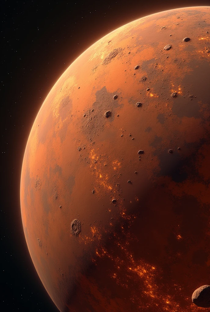 Mars ka detailed photo
