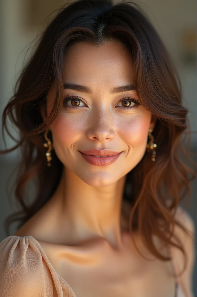 A charming woman in her 40s