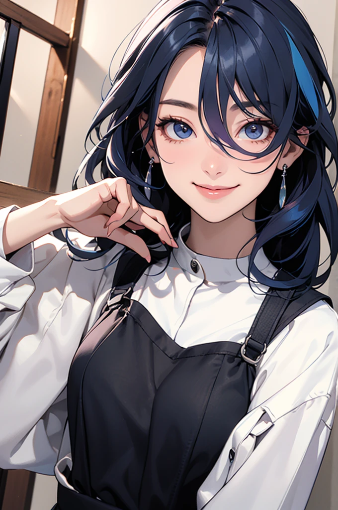Very detailed, Absurd, Ultra-high resolution, Very detailed, Highest quality,
One girl, alone, Nice hands, Perfect hand break, wearing uniform, (Cleavage:-1.5)
Destroying a happy smile, smile, Close mouth and break 45 degrees,
Are standing, Cowboy Shot, Blake Slender looking at viewer, cute, Perfectly symmetrical face, 超cute girl, 超cute face, Very detailed目, Ultra detailed hair, 超cute, Super beautiful break in a coffee shop, Depth of written boundary, Ultra-detailed background BREAK Medium-sized breasts BREAK Rainbow hair, Multiple colored hair, Rainbow Eyes, Fishtail, Hair between the eyes