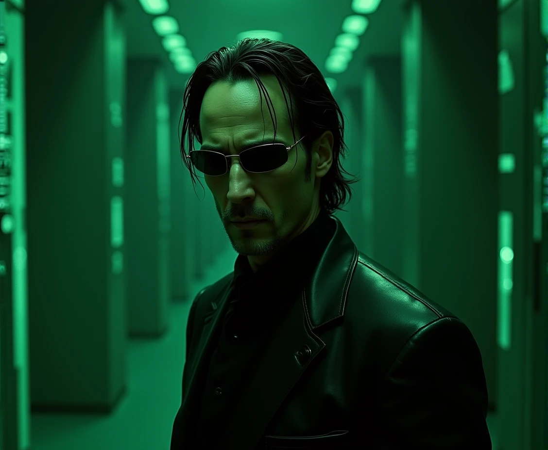 The Matrix,Keanu Levi,Movie Level,8k,Hyperrealism,Photography style