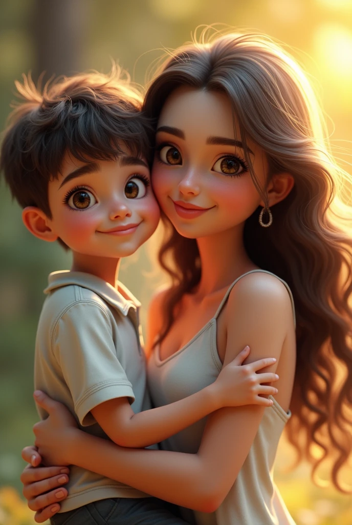 A picture of what my son and my girlfriend would look like