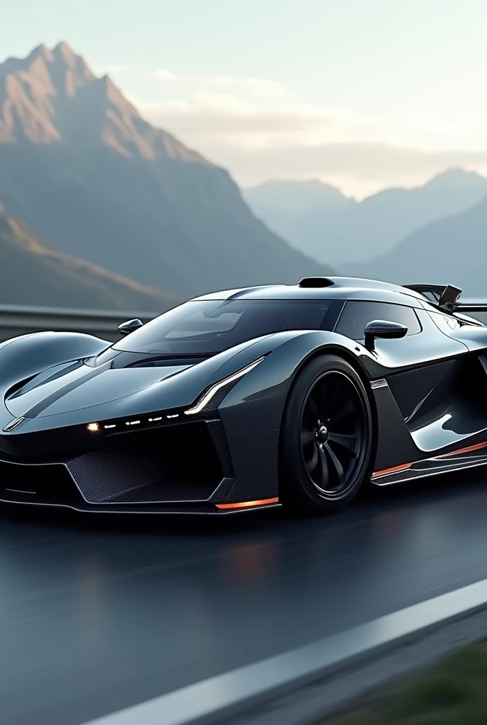 What would a car called Mianovick hyperion RSR and with a v16 engine look like? Elegant, fast, modern