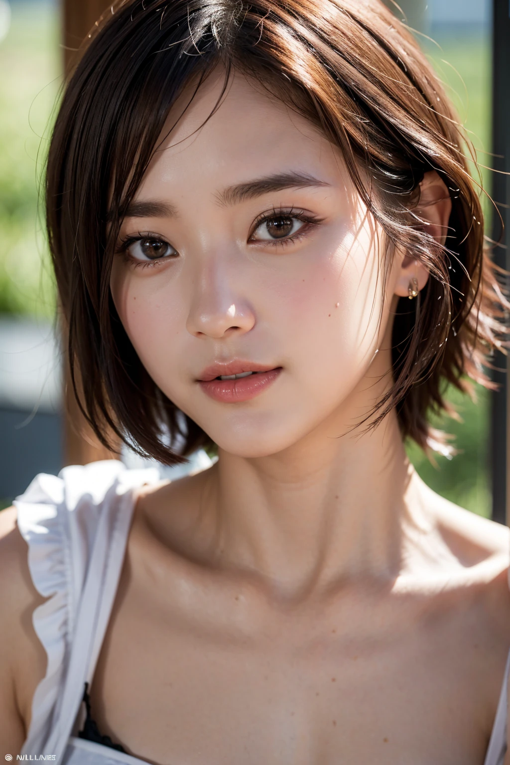 (Sillamäe:1.5), close up, masterpiece, best quality, raw photo, photorealistic, face, incredibly absurdres, beautiful girl (Thai Mix), seductive smile, cute, A-line short hair, depth of field, highres, ultra-detailed, finely detail, extremely detailed, extremely detailed eyes and face, sharp pupils, realistic pupils, sharp focus, cinematic lighting,