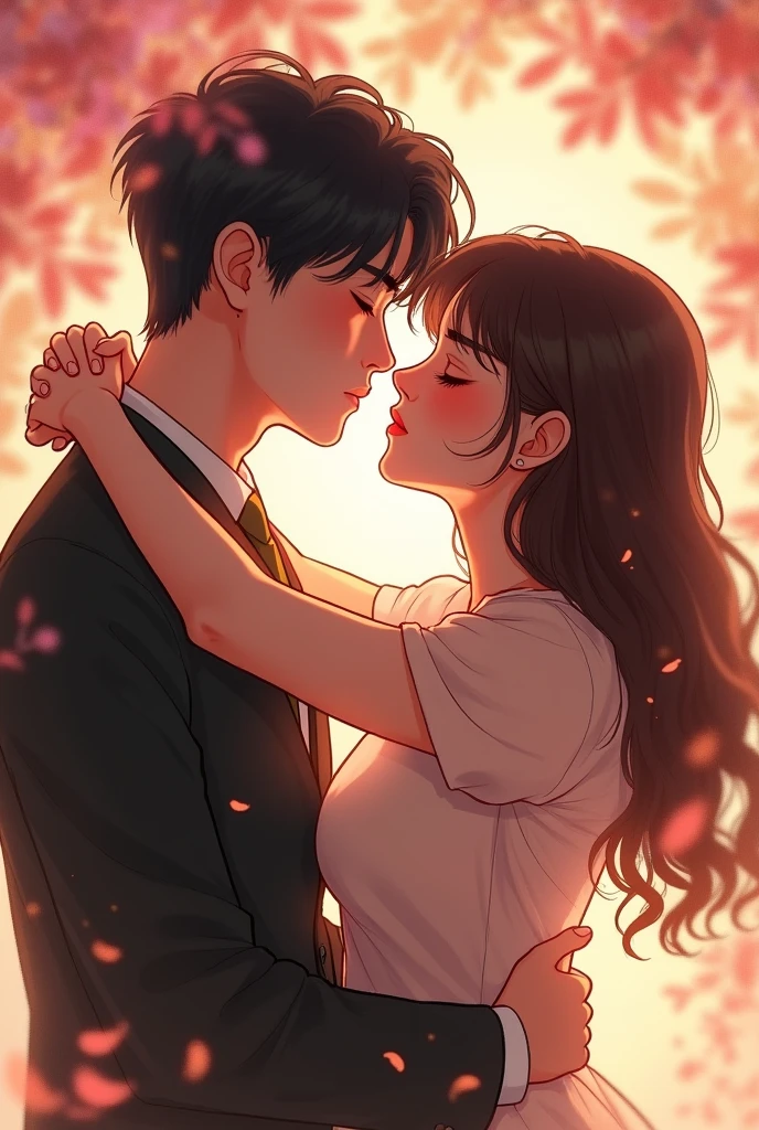 Make a montage/Vhope fanart / Taehyung and Hoseok kissing