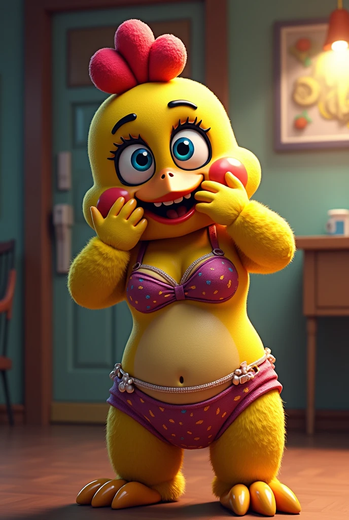  Toy Chica in embarrassing undies 