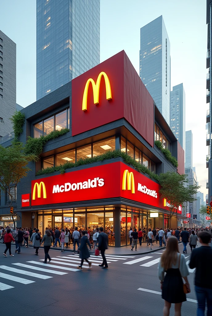 McDonald's outside