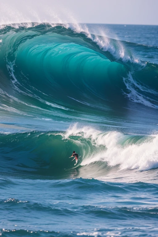 High waves