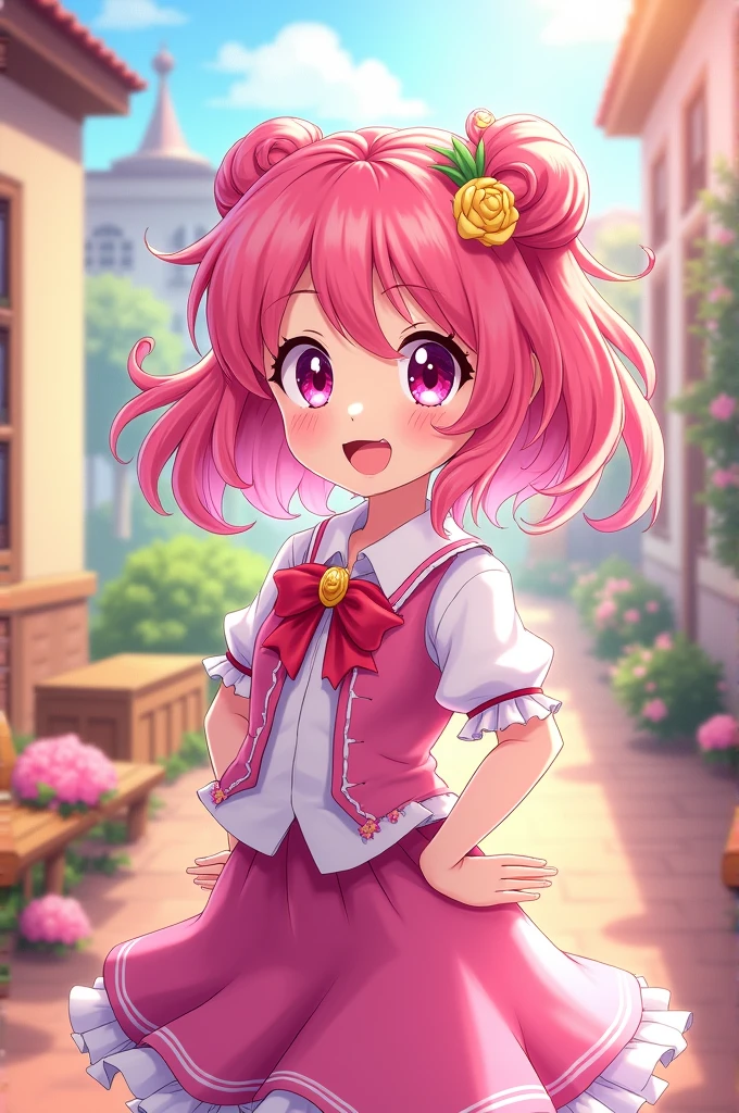 Pretty cure,elementary school student,lovely cute hairstyle,