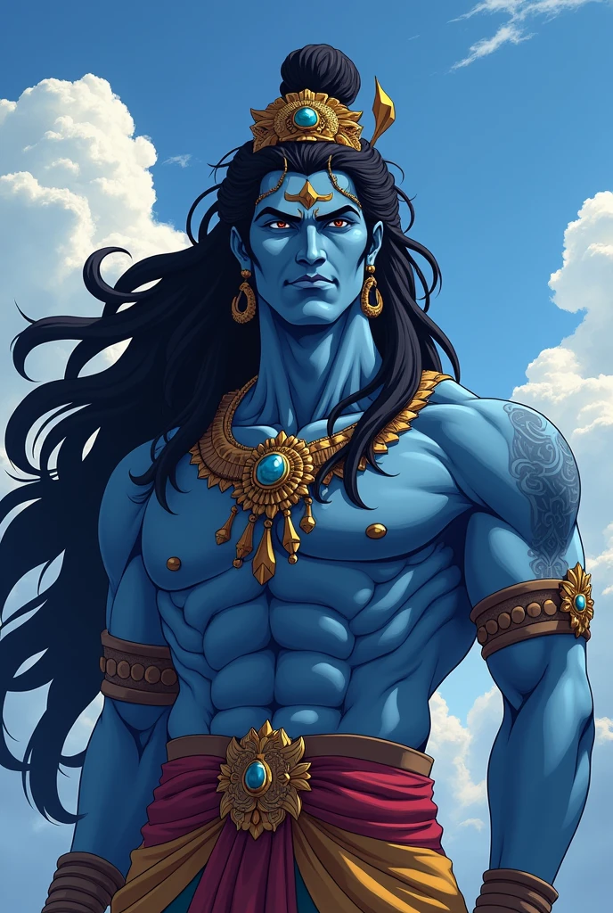 Lord shiva anime character
