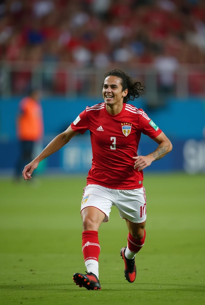 Create a literary meme of La Nona with templates from the Copa América. Meme 1: Image of a frustrated player on the field with the text: "When you think you've already won, but nona keeps eating."