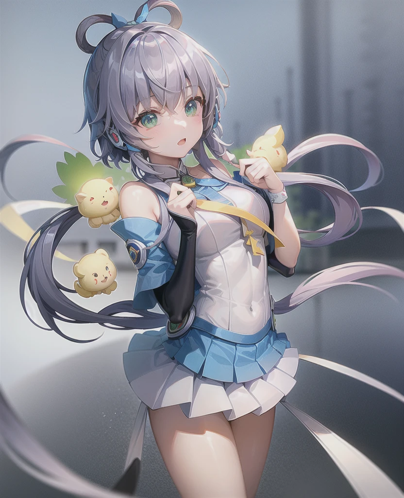 Let Luo Tianyi stand on the underground high-speed rail platform of Taipei Railway Station。