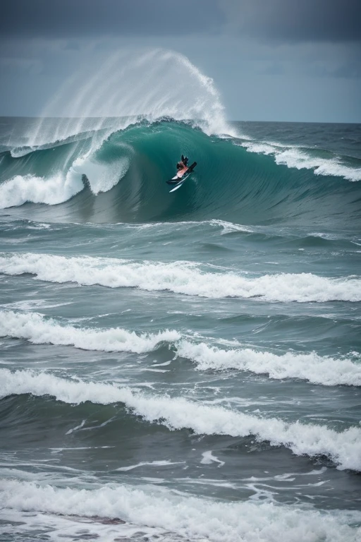 Rough seas
