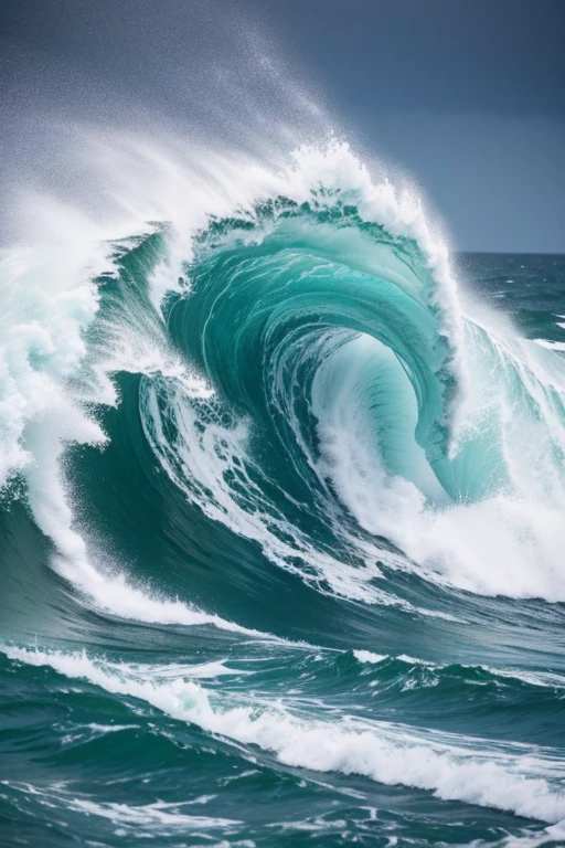 Rough seas